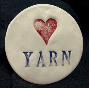 Coaster, for Textile Folks - ❤️ YARN